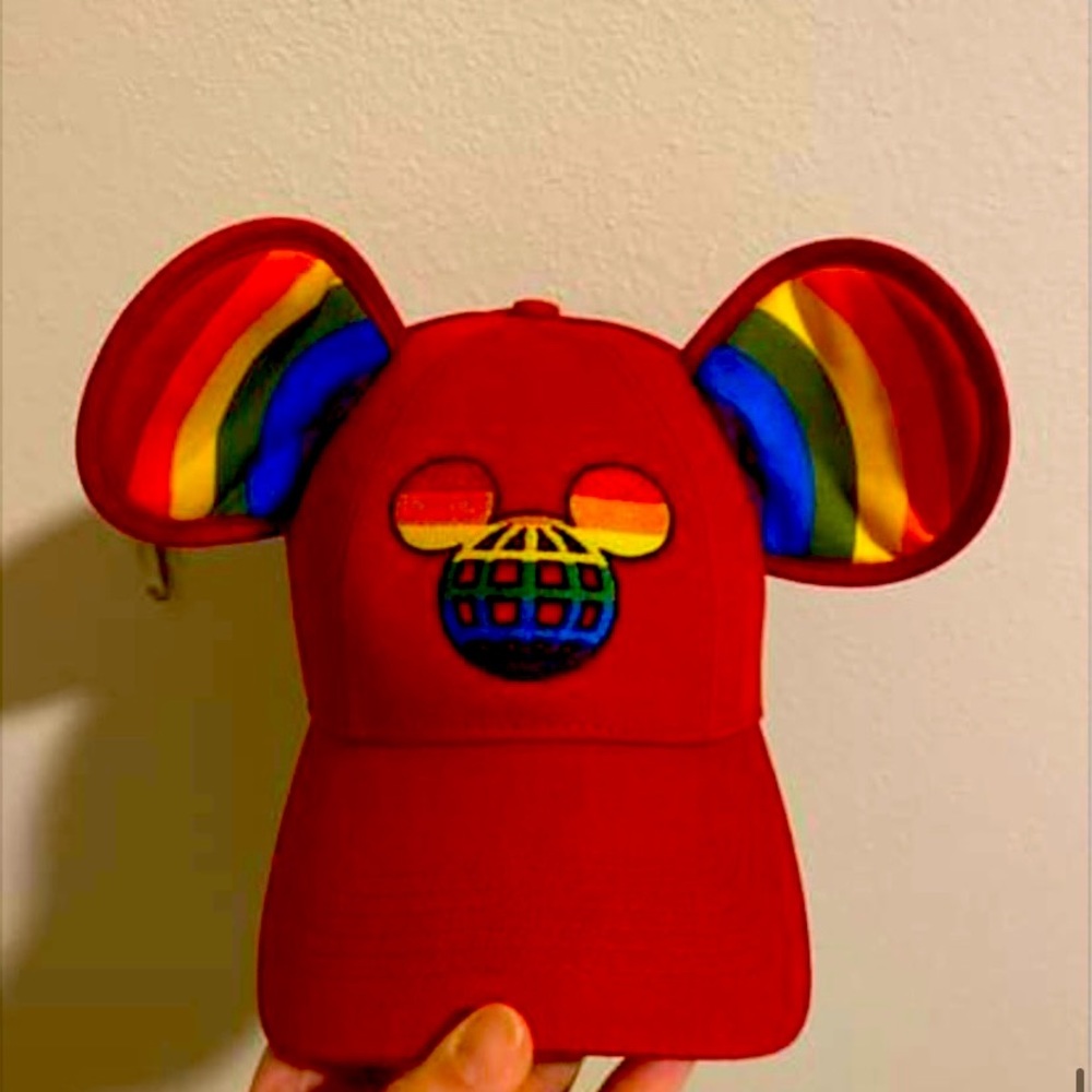 Disney Parks Official Epcot discontinued pride cap with ears